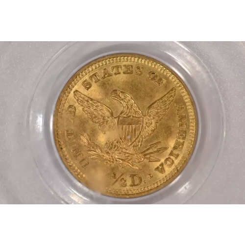 1905 $2.5 Lib PCGS MS65CAC CAC (2)