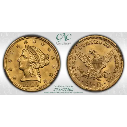 1905 2.5 Lib CACG MS65 (4)