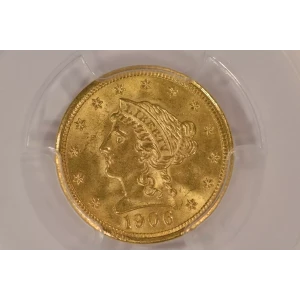 1906 2.5 Lib PCGS MS64 CAC CAC (2)