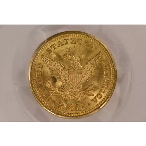 1906 2.5 Lib PCGS MS64 CAC CAC (3)