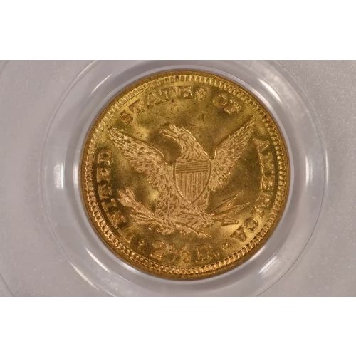 1906 $2.5 Lib PCGS MS65 CAC CAC (2)