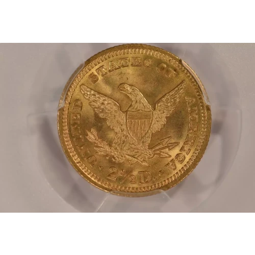 1906 2.5 Lib PCGS MS65PLUS CAC CAC (3)