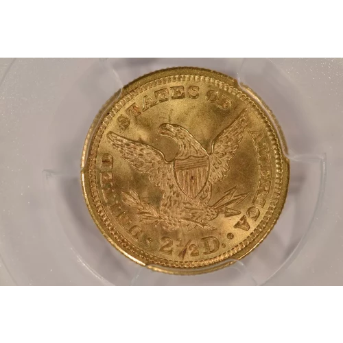 1906 2.5 Liberty PCGS MS66+CAC CAC (2)