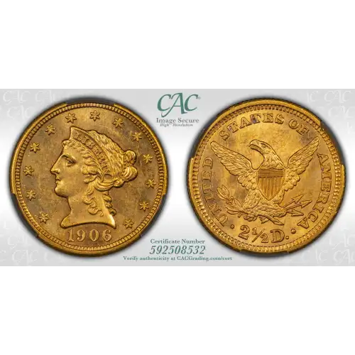 1906 2.5 Lib CACG MS63 (4)