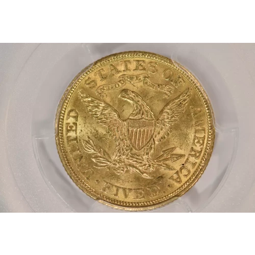 1906 $5 Lib PCGS MS63 (3)
