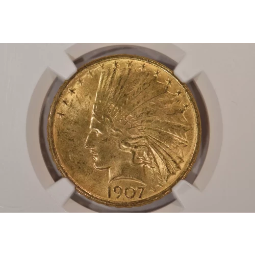 1907 $10 Ind NGC MS64+ (3)