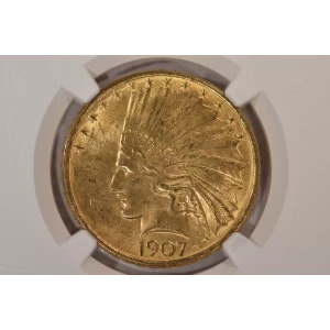 1907 $10 Ind NGC MS64+ (3)