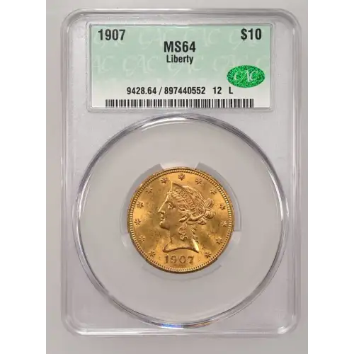 1907 10 Lib CAC MS64 (2)