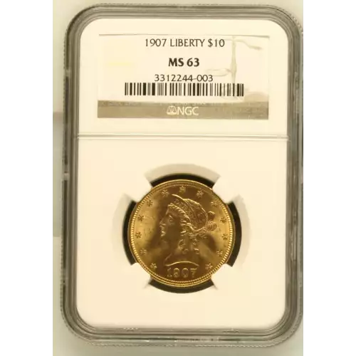 1907 10 Lib NGC MS63CAC CAC (2)