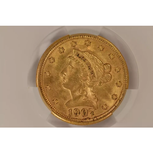 1907 2.5 Lib CACG MS63 (4)