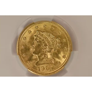 1907 2.5 Lib CACG MS64 (4)