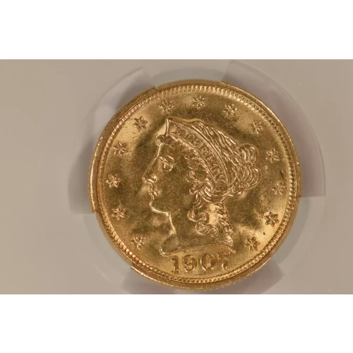 1907 2.5 Lib CACG MS64 (4)