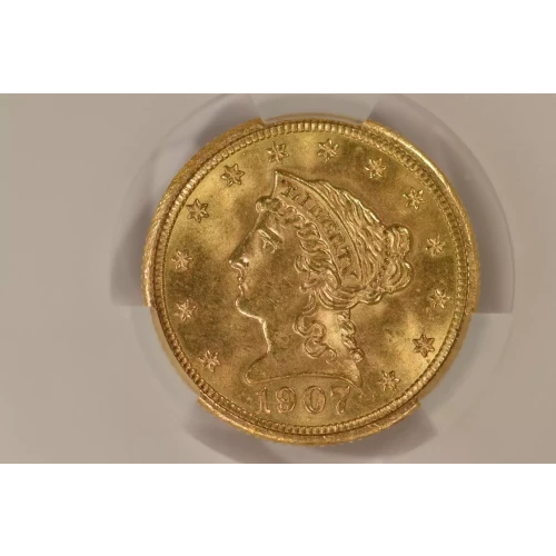 1907 2.5 Lib CACG MS65 (4)