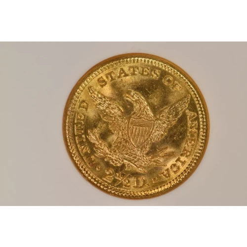 1907 2.5 Lib NGC MS64 CAC CAC (2)
