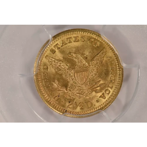 1907 $2.5 Lib PCGS MS64 CAC CAC (2)