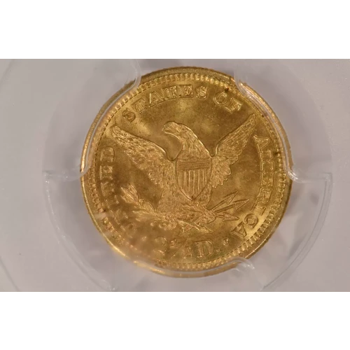 1907 $2.5 Lib PCGS MS65 CAC CAC (3)