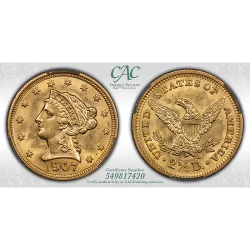 1907 2.5 Lib CACG MS64 (4)