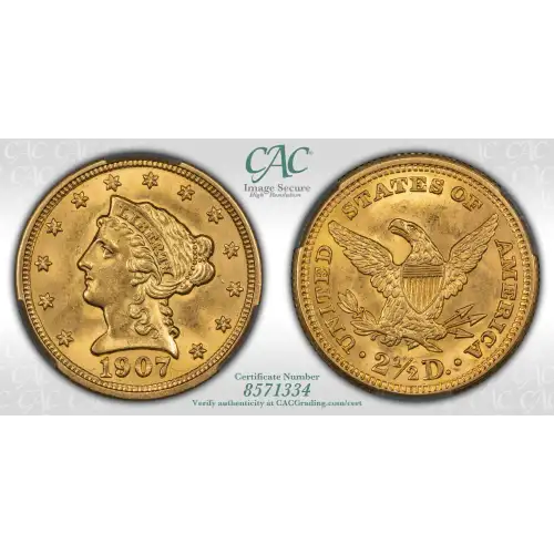 1907 2.5 Lib CACG MS64 (4)