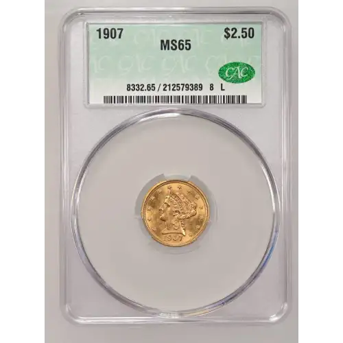 1907 2.5 Lib CACG MS65 (2)