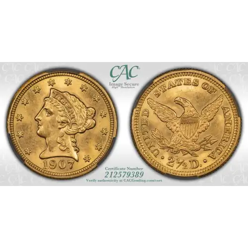 1907 2.5 Lib CACG MS65 (4)