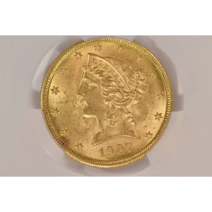 1907 5 Lib CACG MS64 (4)