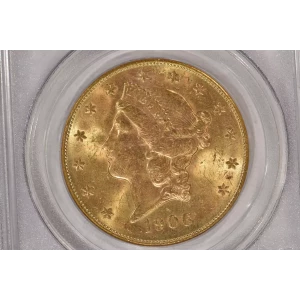 1907-S 20 Lib PCGS MS63 (2)