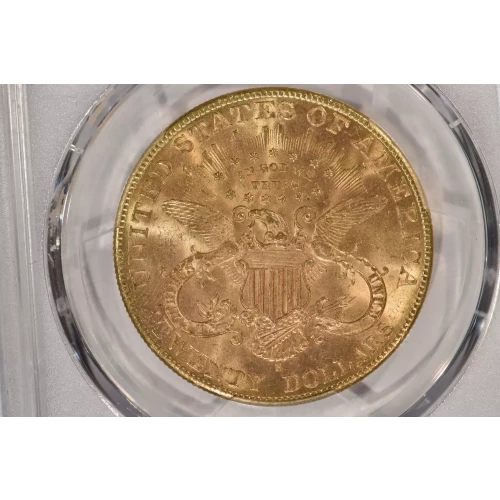 1907-S 20 Lib PCGS MS64+ CAC CAC (3)
