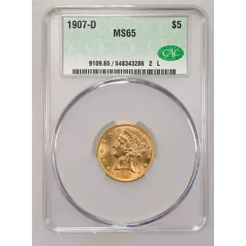1907D 5 Lib CACG MS65 (2)