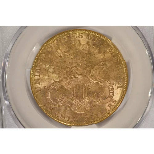 1907S 20 Lib PCGS MS63OGH (2)