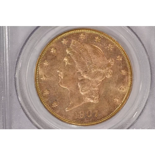 1907S 20 Liberty PCGS MS64