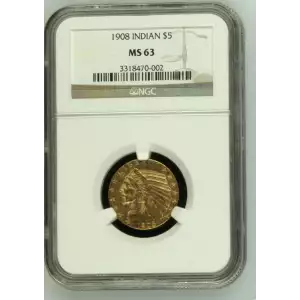 1908 5 Ind NGC MS63 (2)