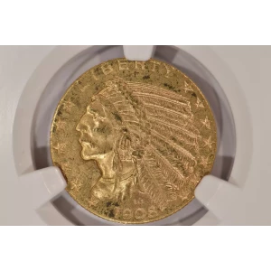 1908 5 Ind NGC MS63 (3)