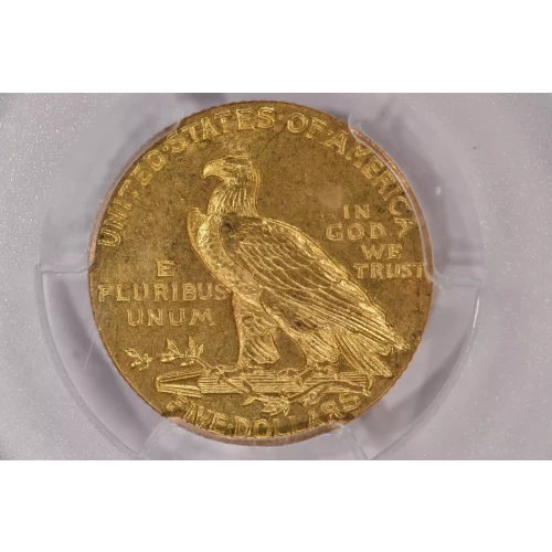 1908 5 Ind PCGS MS63 (2)
