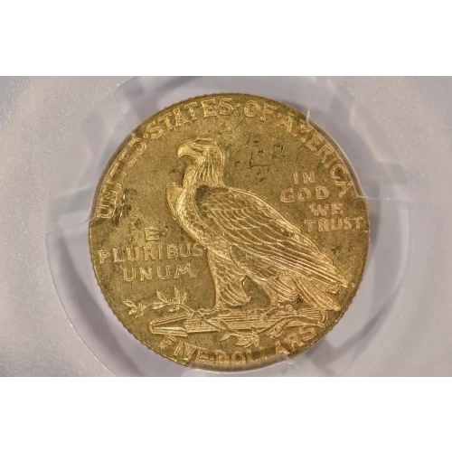 1908 5 Indian PCGS MS63 CAC CAC (2)