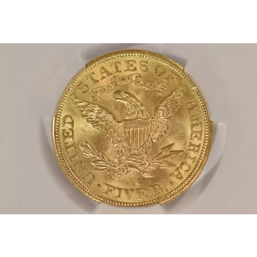 1908 5 Lib CACG MS64 (5)