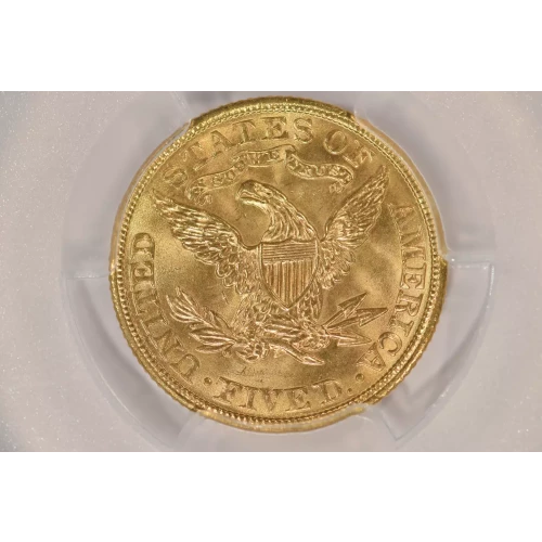 1908 5 Lib NGC MS64+CAC CAC (2)
