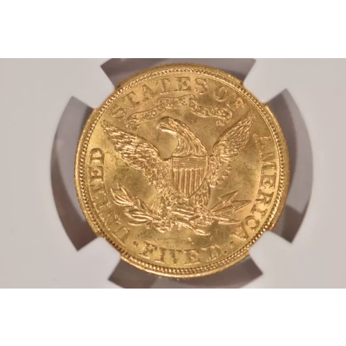 1908 $5 Lib NGC MS64+ CAC CAC (4)
