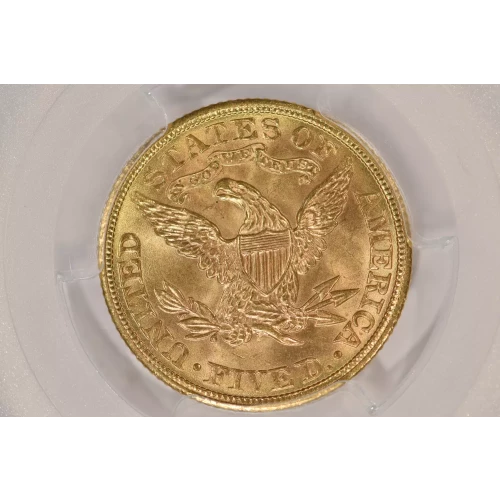 1908 5 Lib PCGS MS65 CAC CAC (3)