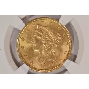 1908 5 Liberty NGC MS66 (3)