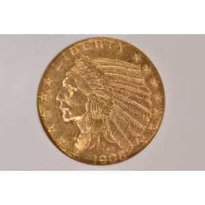 1908-D 5 Ind NGC MS64 (2)