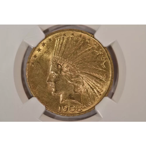 1908 Motto $10 Ind NGC MS62 (3)