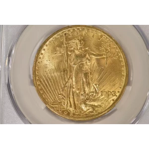 1908 N/M 20 Saint CACG MS64 (5)