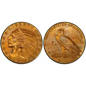1908D 5 Ind PCGS MS64 (2)
