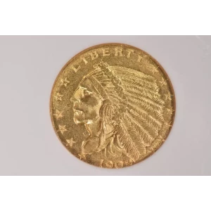 1909 $2.5 Ind MS62 (3)