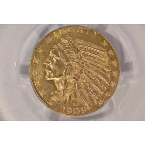1909 5 Indian PCGS MS63 CAC CAC (2)