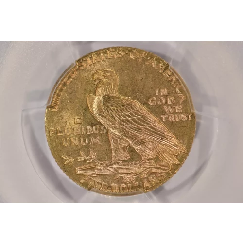 1909 5 Indian PCGS MS63 CAC CAC (3)