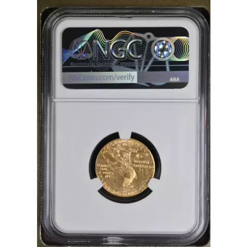 1909-D $5 Ind NGC MS63 CAC CAC (3)