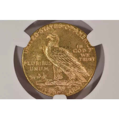 1909-D $5 Ind NGC MS63 CAC CAC (4)