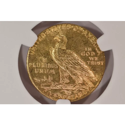 1909-D $5 Ind NGC MS63 CAC CAC (4)