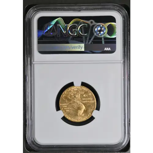 1909-D $5 Ind NGC MS63 CAC CAC (3)